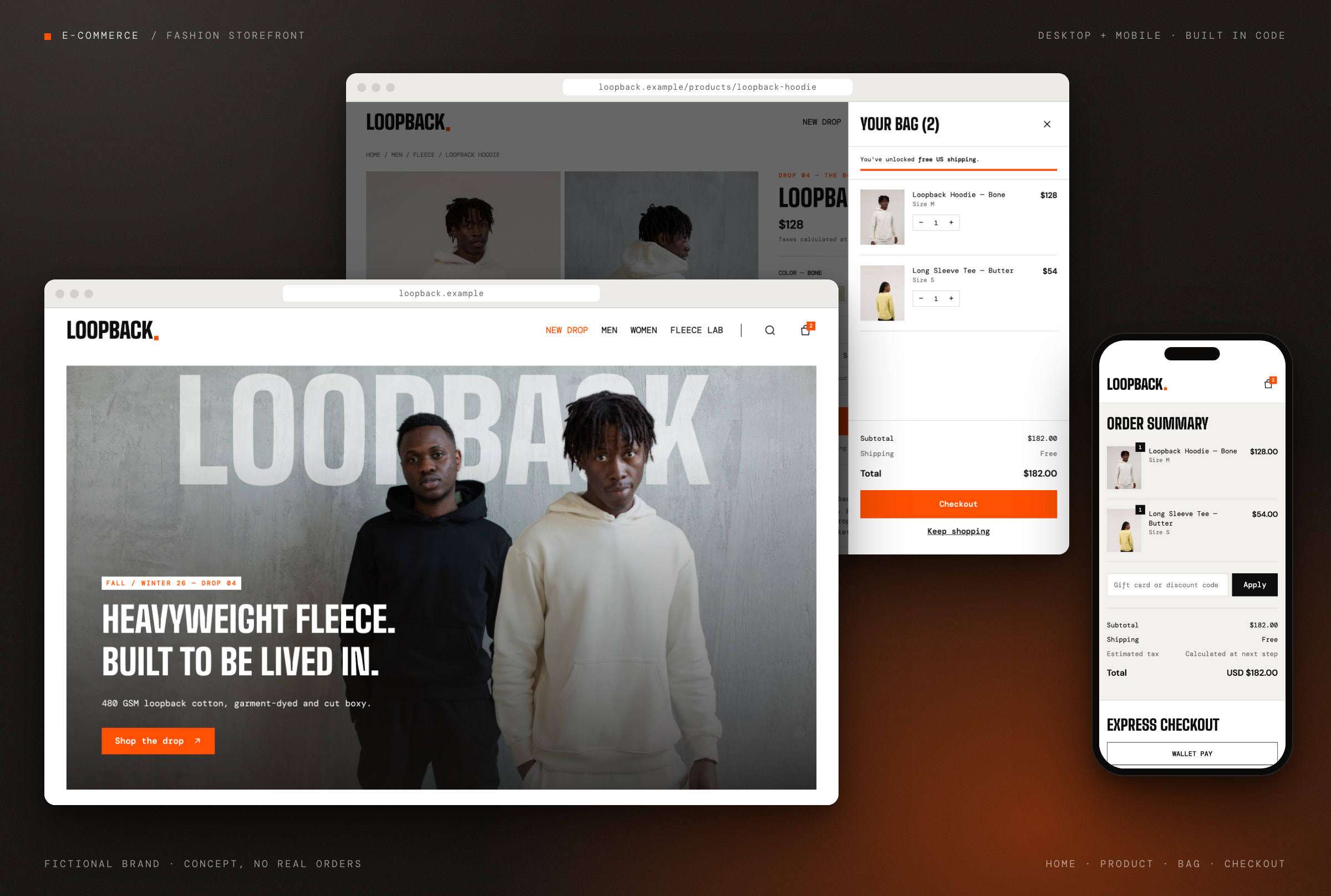 E-commerce: Loopback (concept)
